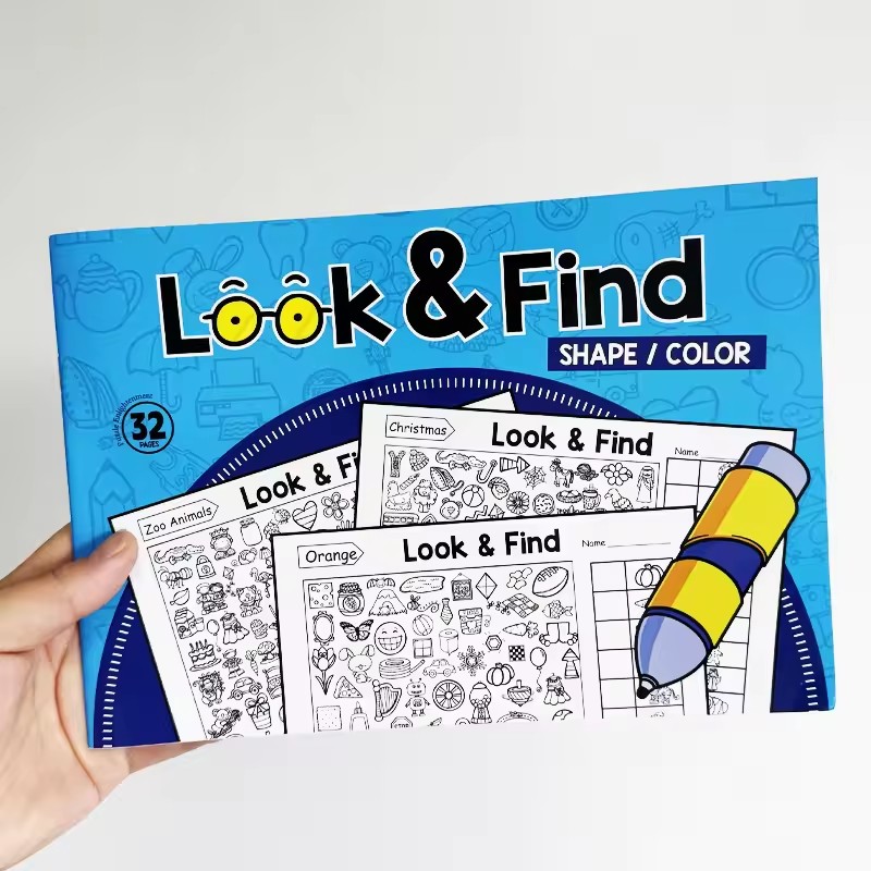 유아를 위한 찾기 및 색칠하기 책 32페이지 조기 교육 - Kids Education Activities 리뷰 및 가격