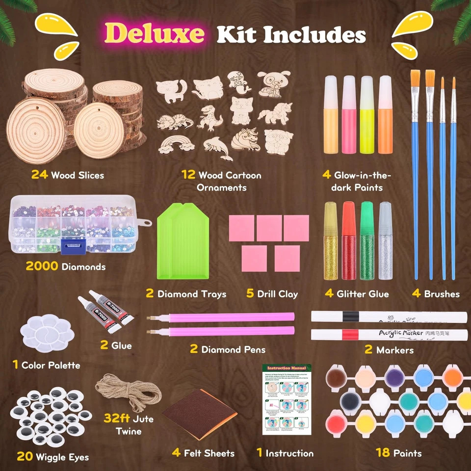 어둠 속에서 빛나는 나무 그림 그리기 키트, DIY 미 - Kids Education Activities 리뷰 및 가격